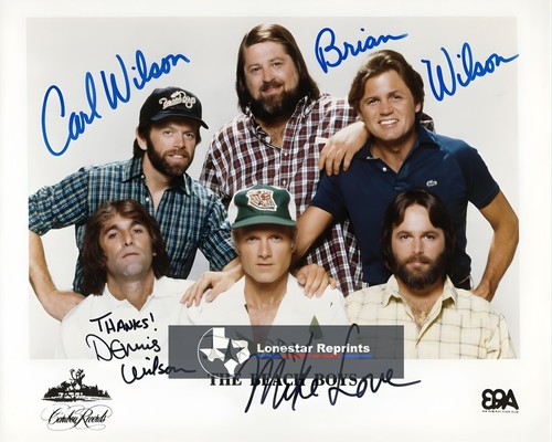 The beach boys signed - the,