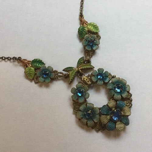 Vintage art deco czech - deco, blue