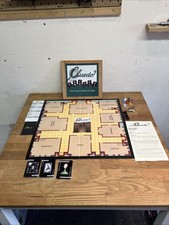 Vtg Cluedo Board Game Wooden