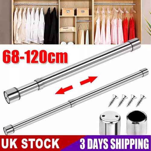 120cm extendable stainless - 68-120cm,