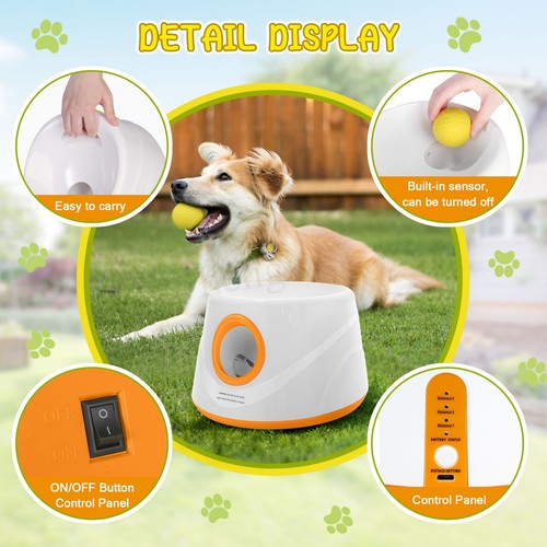 Automatic dog tennis ball - automatic,