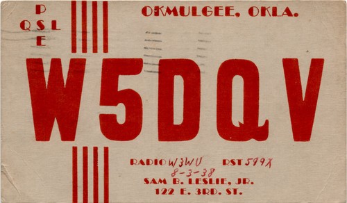 Okmulgee okla sam leslie - okla,,