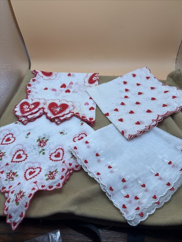 Lot vintage handkerchiefs - lot, 4