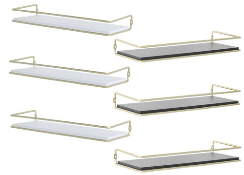Set modern floating shelf - floating,