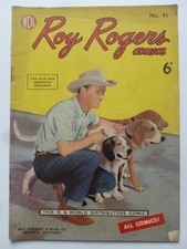 UK Comic - Anonymously Edited – ROY ROGERS COMICS No. 91 (1958)