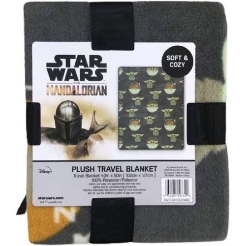 Baby yoda star wars blanket - star,