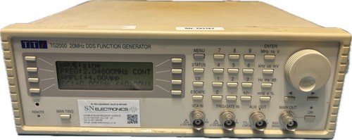 Tti tg2000 20mhz dds function - tg2000,