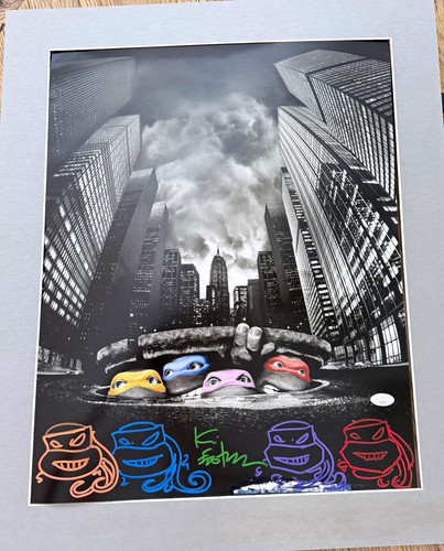 Kevin eastman tmnt signed - kevin,