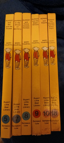 Rupert little bear library - bear,