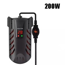Aquarium Water Heater Aqua Fish Tank Thermosafe LCD Digital Submersible 50-200W