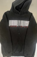 Fresh Ego Kid Men’s Black Drawstring Hoodie Large Cotton