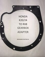 honda VTEC K20 to RX8 gearbox Adapter plate CNC LASER CUT RWD Upright