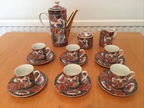 Bone china japan coffee set - set,