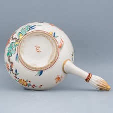 Antique French Chantilly Porcelain Dish Kakiemon Hunting Horn Marks 18th Century