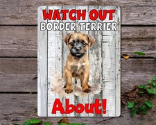 Dog Metal Sign Gift - Watch