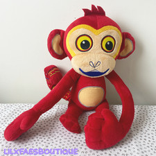 12" Tinga tanga tales red monkey soft toy plushie Talking