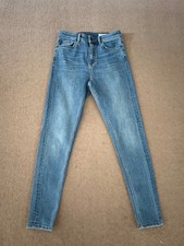 Marks and Spencer ladies The Carrie skinny blue jeans size 10 r