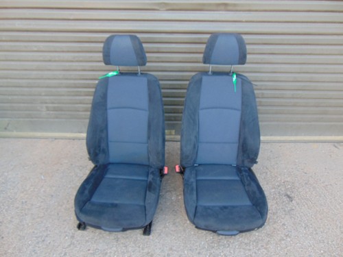 Bmw series seats black suede - seats,
