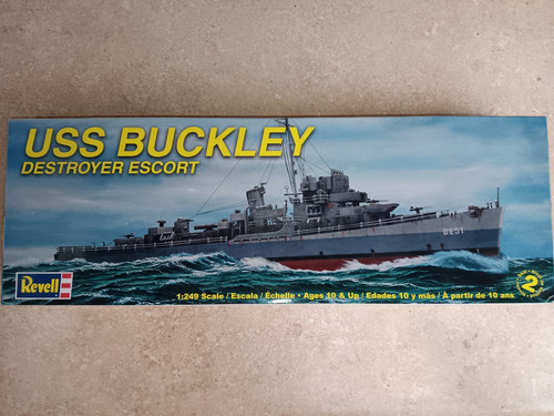 Revell uss buckley destroyer - revell,