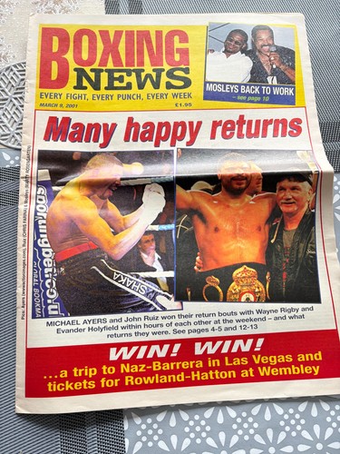 Boxing news mar 9th - boxing,