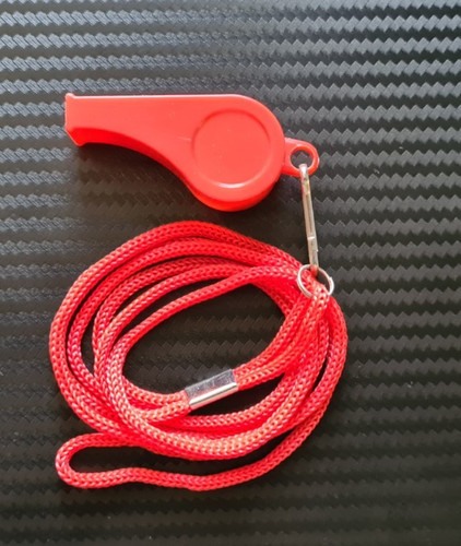 Plastic sports whistle with - sports,