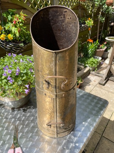 Reclaimed brass upright - brass,
