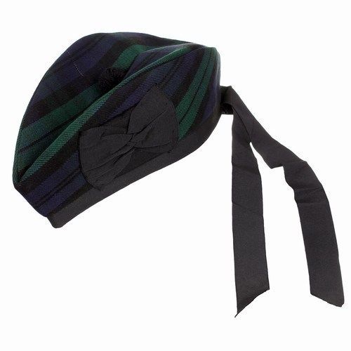 Black watch tartan 100 - black,