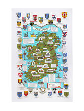Ulster Weavers Map & Crests of