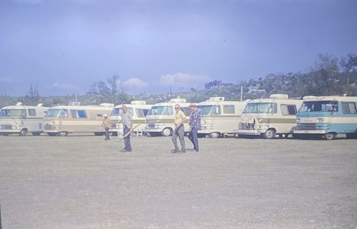 Vintage photo slide - vintage, rv