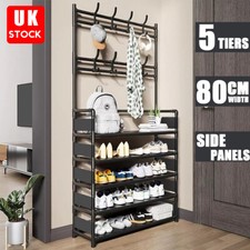 5 Tiers Coat Hat Stand 8 Hooks