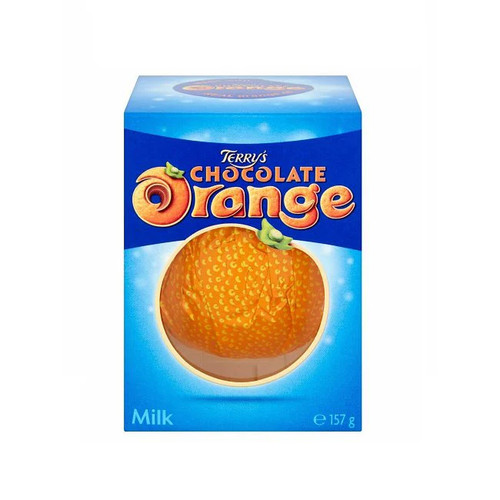 Terry chocolate orange - orange, milk