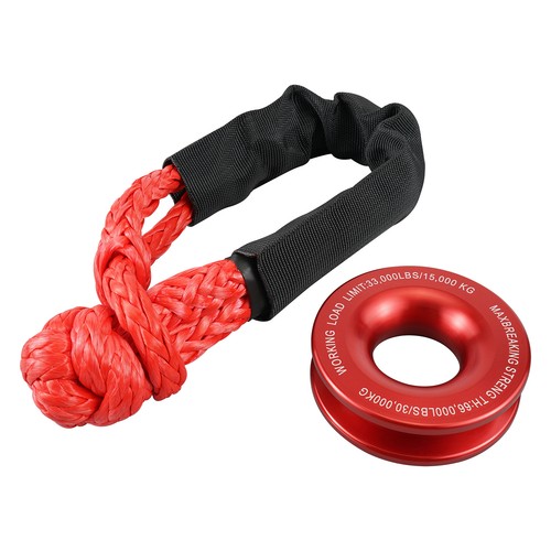 Soft shackle recovery ring - shackle,