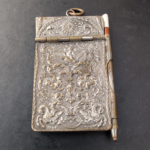 Antique silver plated - -,