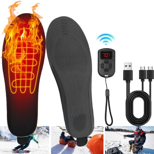 Cuttable heated insole foot - heated,