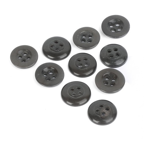 14mm vintage buttons dark - 14mm,