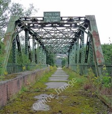 Photo 6x4 Disused bridge near Ironbridge Coalbrookdale Over the Severn, l c2010