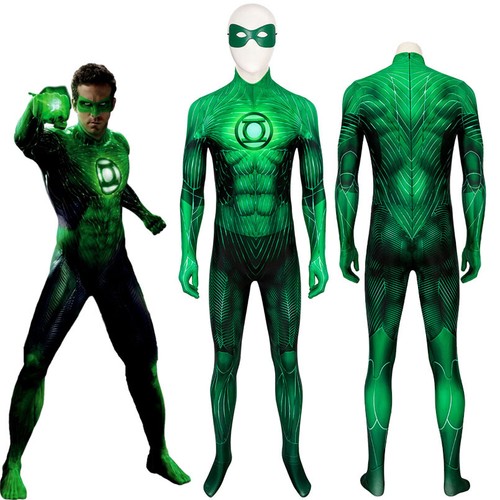 Green lantern bodysuit cosplay - lantern,