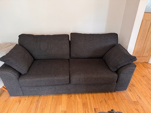 Next seater charcoal sofa - next,
