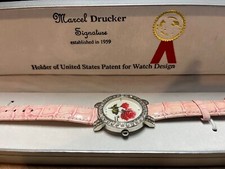Marcel Drucker Red Rose Ladies Watch 