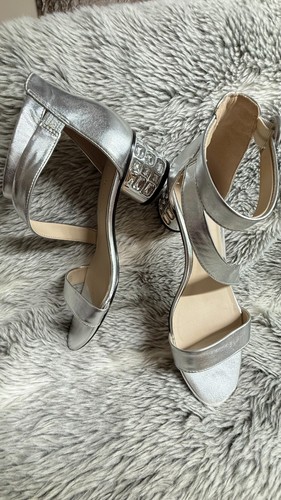 Debut silver strap shoes - strap,
