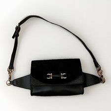 Topshop black leatherette 2