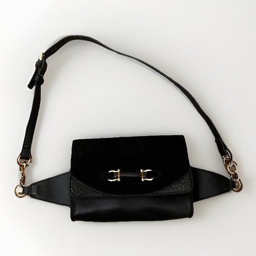 Topshop black leatherette - , 2
