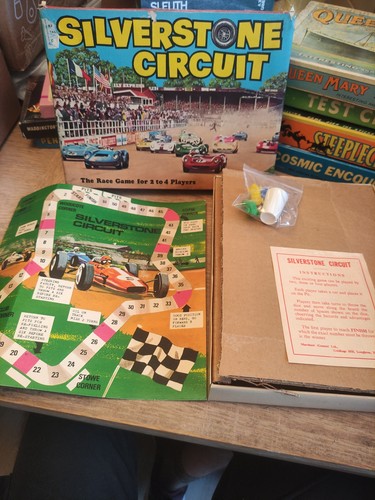 Silverstone circuit board game - circuit,