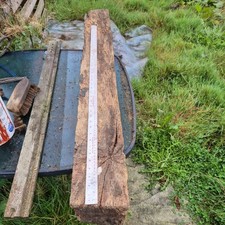 Very Old ENGLISH OAK BEAM (Conversion / Restoration) fire place  over mantle 
