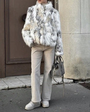 ZARA Zw Collection Faux Fur