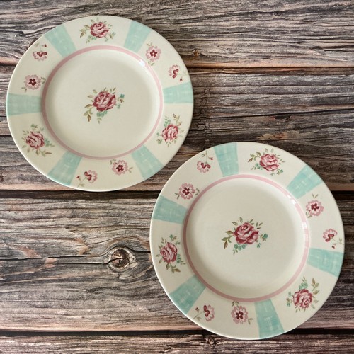 Churchill plates pink - plates,