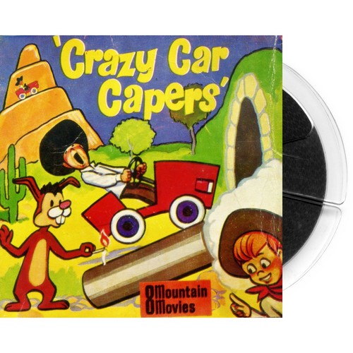Crazy car capers cartoon - crazy,