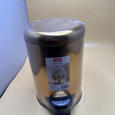 TATAY-3L-Bathroom Pedal Bin Gold Soft Close Lid Stainless ‼️SEE DETAILS