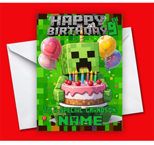 personalised birthday card