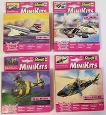 Revell Mini Kits Lot 4 Models
